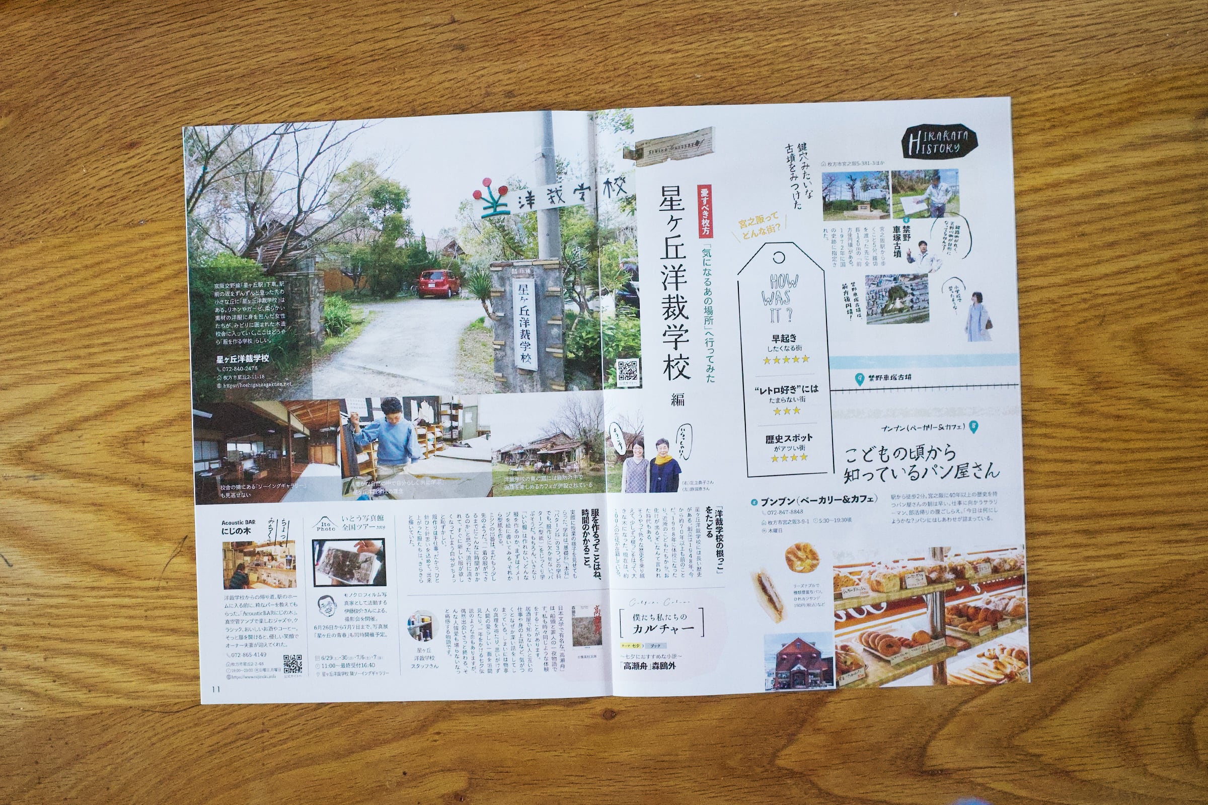 ひらいろ : 今、歩きたいまちvol.1『宮之阪』2ページ目